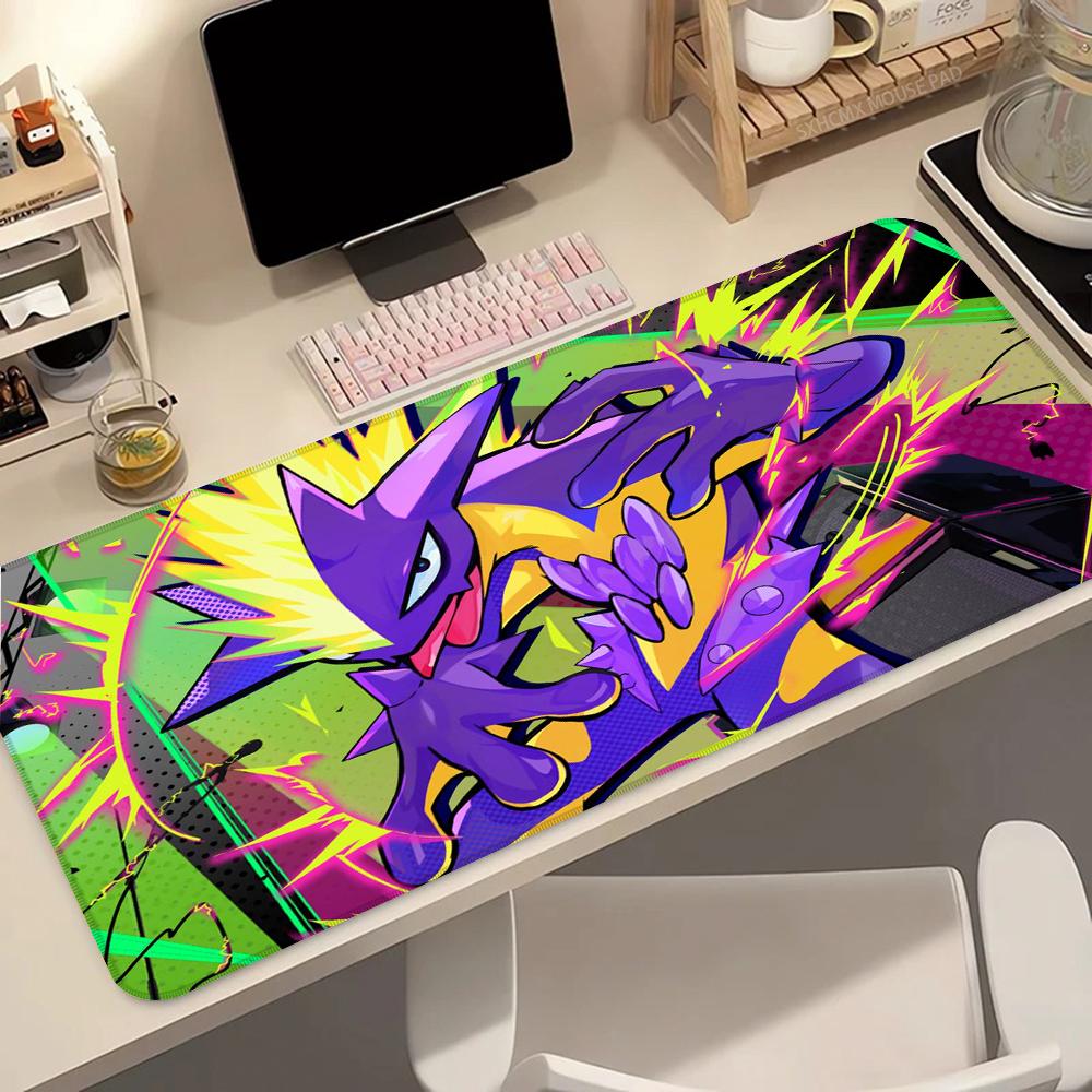 Anime Mouse Pad Colorful Gamer Cabinet P Toxtricity Mousepad Keyboard Rug Laptop Gaming Accessories Rubber Desk Mat