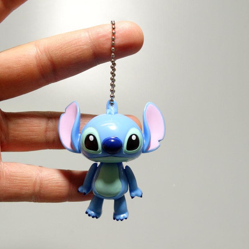 Cartoon Anime Figure Keychain Toy Story Lotso Alien Kawaii Doll Keyring Car Backpack Pendant Jewelry Accessories Gifts
