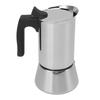 Кофеварка Moka Pot объемом 300 мл из пищевой нержавеющей стали, безопасная для установки на плиту с изолированной ручкой