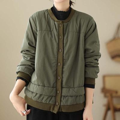 Пальто для женщин Утепленное Осенне-зимнее Ветровка Оверсайз Водонепроницаемая Повседневная Куртка