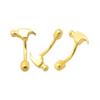 KODY PIERCING Пирсинг бровей молотком из 18-каратного золота с шариком - качественный пирсинг
