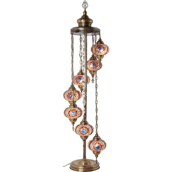 7 шт. Аутентичный торшер Mosaic - угловой светильник