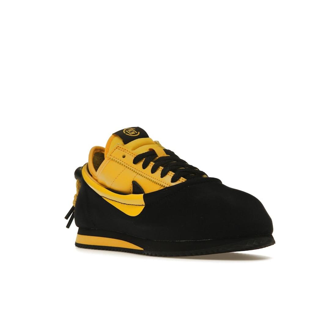 Nike CLOT X Cortez Bruce Lee Unisex Sneakers Black Varsity-Maize DZ3239-001