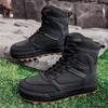 TUINANLE Мужская обувь Уличные походные ботинки Осенние Высокие Износостойкие Нескользящие Походные Внедорожные Спортивные ботинки