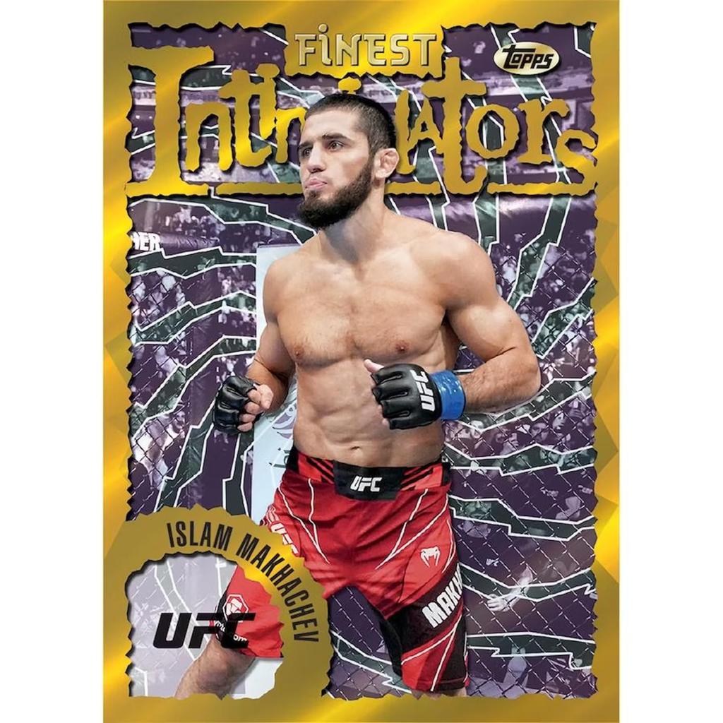 2024 Topps Finest UFC Бластерная коробка для коллекционных карточек 6 пакетов