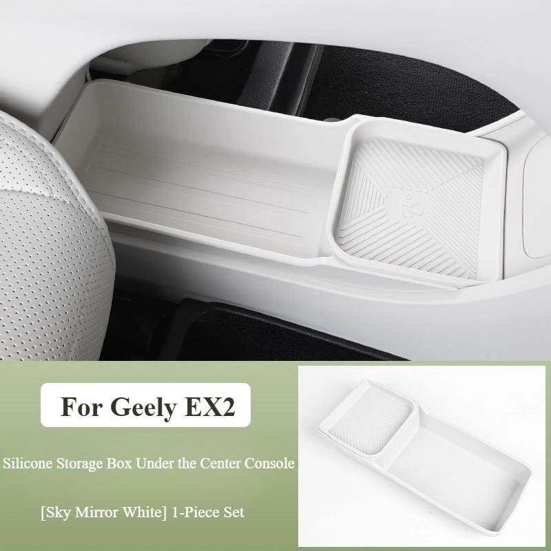 Для Geely EX2 Proton eMAS 5 Силиконовый нижний ящик для хранения на центральной консоли