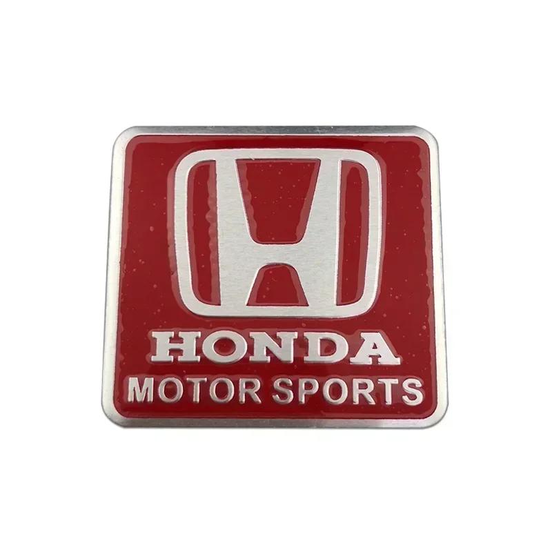 Aluminum Car Body Sticker Trunk Emblem Badge for Honda Accord Civic Crosstour Calya FIT Odyssey Elysion City Jade Jazz Vezel CRV