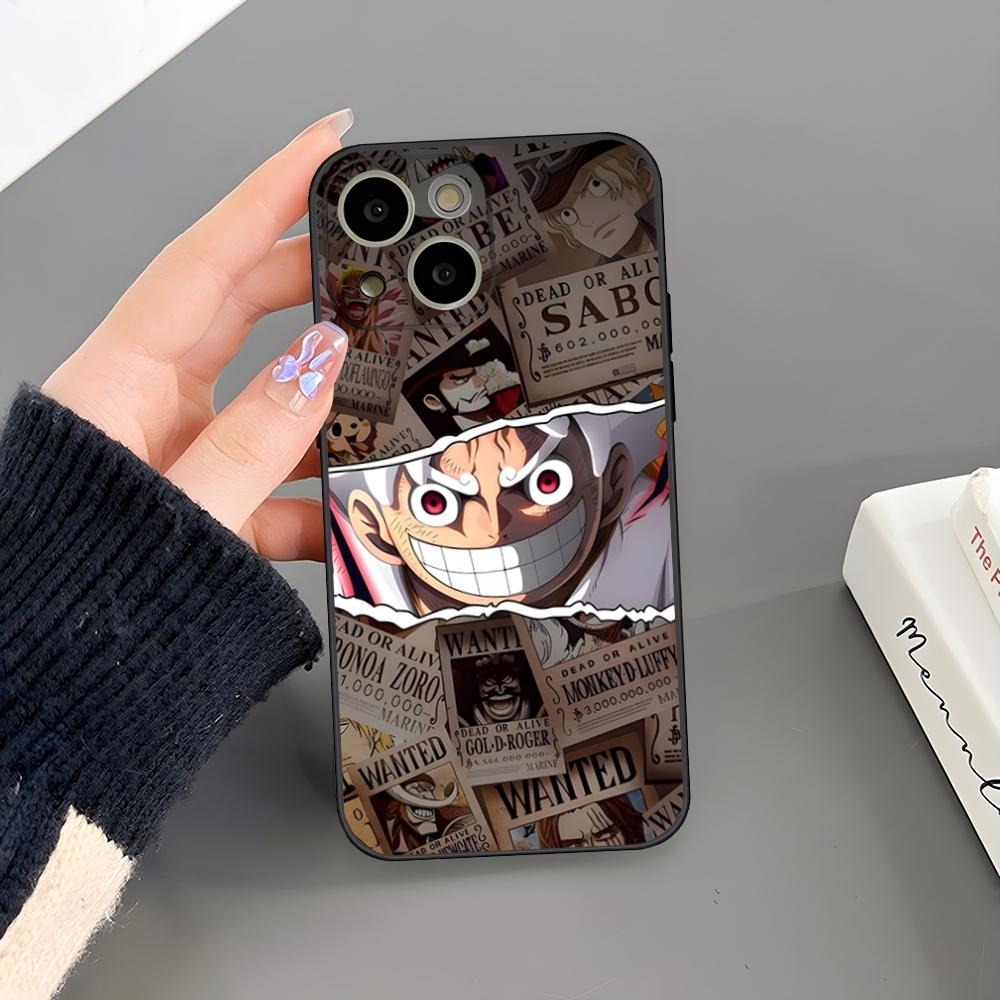Anime Luffys Cool O-Ones Phone Case For Iphone 16 Plus 15 14 Pro Max 13 Mini 11 12 Xr X Xs 6 7 8 SE Plus Back Cover