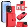 Чехол для Xiaomi Redmi Note 13 Pro 4G с блокировкой RFID, держателем для карт, подставкой, из ТПУ + ПУ кожи, задняя крышка телефона