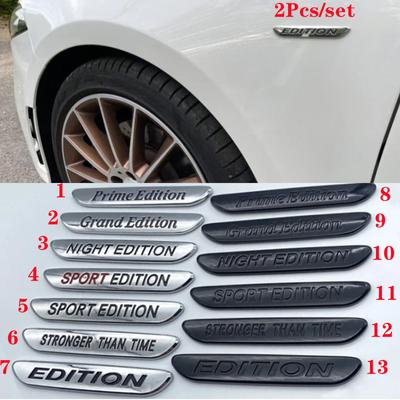 2 шт. ABS автомобильное крыло, боковая эмблема, значок, наклейка для W205 C180 C200 C400 W246 W204 W212 W213, наклейка с логотипом
