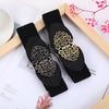 Women's Elastic Waist Belt - Fashionable Wide Waistband, Casual Decorative Fine Leather for Skirts