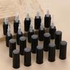 10/100pcs 2ML 3ML 5ML Black Portable Plastic Spray Bottle Perfume Bottle Atomizer Mini Sample Test Tube Thin PET Vials Wholesale