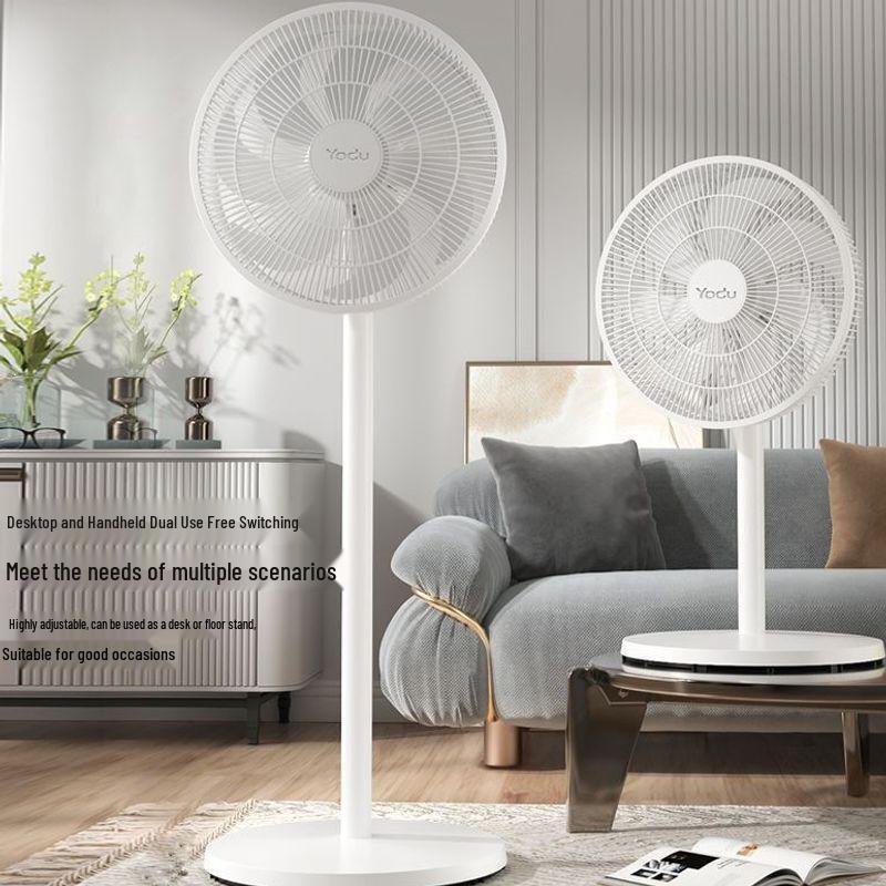 Напольный oscillating вентилятор с дистанционным управлением и мощным потоком воздуха