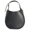 LONGCHAMP Le Foulonne Cow Leather One Shoulder Handbag Small Women's Black 10328021001