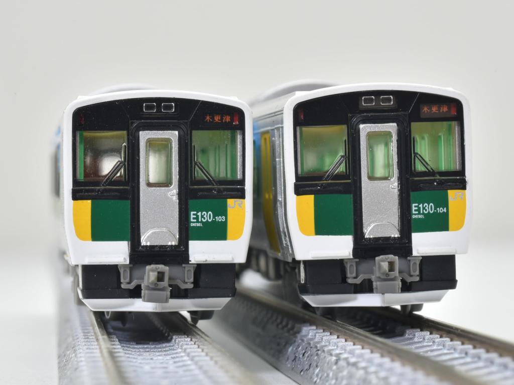 Railway Collection Tetsuro JR Kiha E130 Series 100 Series Kururi Line Color Set Diorama Supplies 2-Car