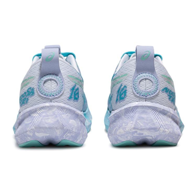 Asics Noosa Tri 16 Шнуровка Круглый носок Дышащие Амортизация Низкие Беговые кроссовки Женские беговые кроссовки 1012B675-102