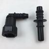 9.89 ID8 Male Female Car Accessories Curved Fuel Line Pipe Quick Connector Auto Parts Fittings Filter Fuel Connect Hot Deals