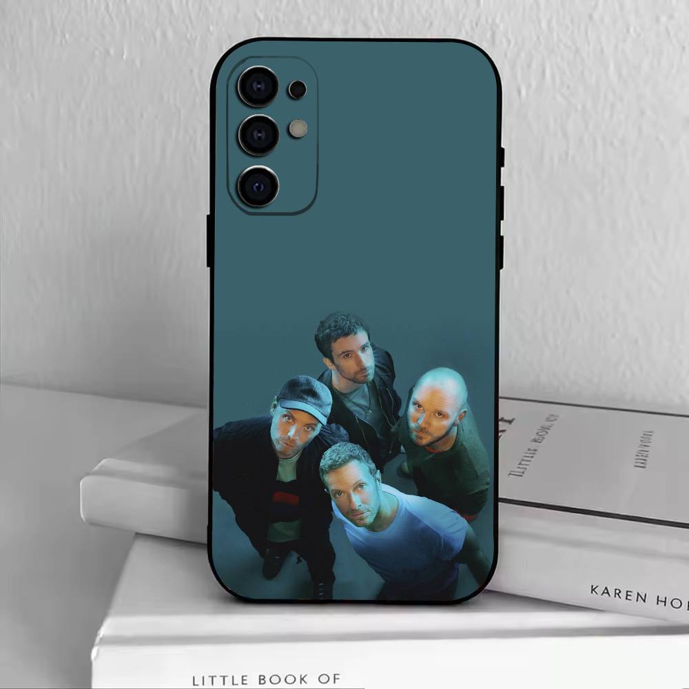 Чехол для телефона Band C-Coldplay для Samsung S25, S24, S21, S22, S23, S30, Ultra, S20, Plus, Fe, Lite, Note, 10, Черный чехол