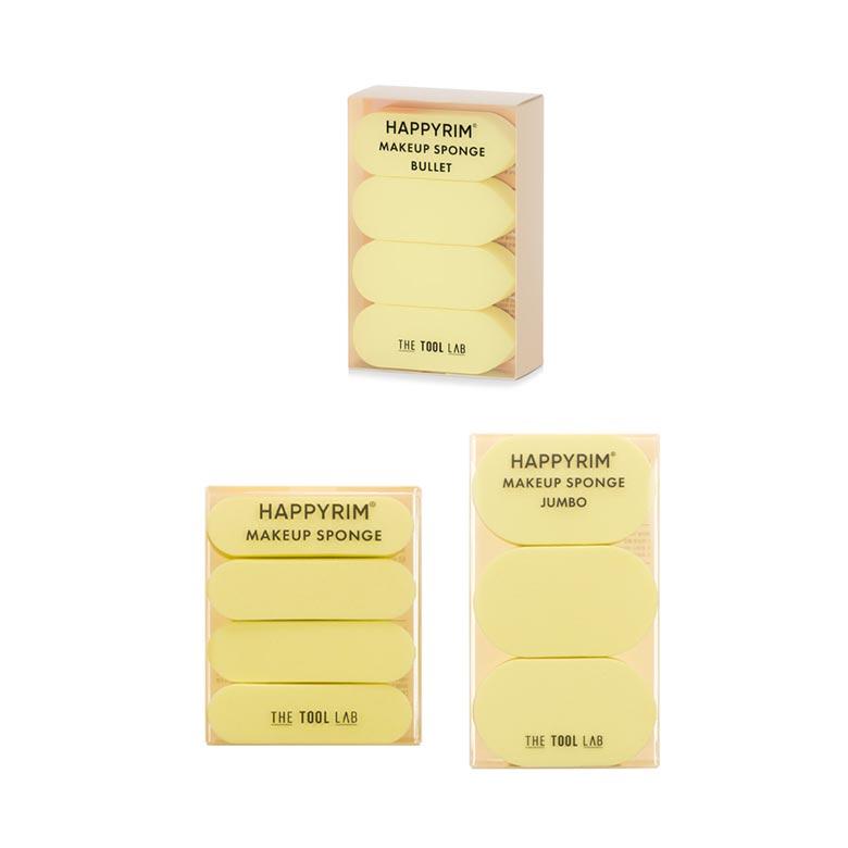 THE TOOL LAB Happyrim Makeup Sponge Bullet/Original/Jumbo 1set