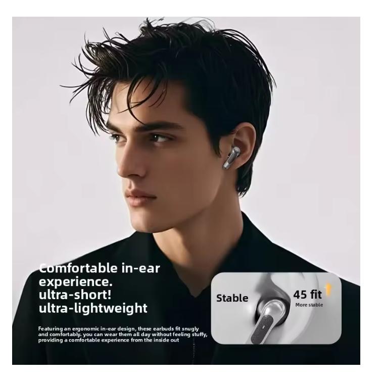 2026 New TWS Bluetooth 5.4 Earphones AI Translation Noise Reduction HiFi Headphones Translator Earbud Long Battery Life Headset