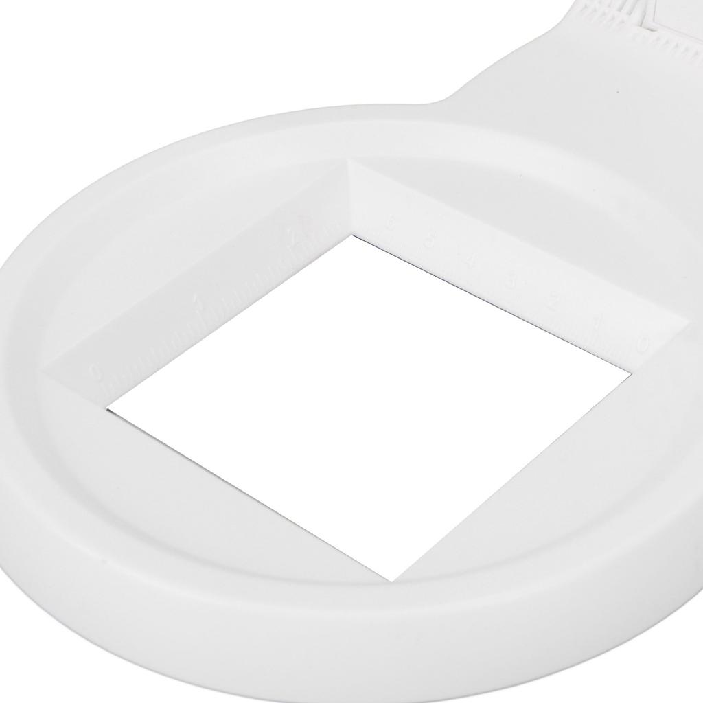 Настольная лупа 120 мм Регулируемая Твердость 5H Складная Паяльная лупа с 21 светодиодом для чтения Вышивки