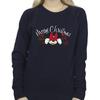 Disney Womens/Ladies Minnie Mouse Christmas Holly Sweatshirt