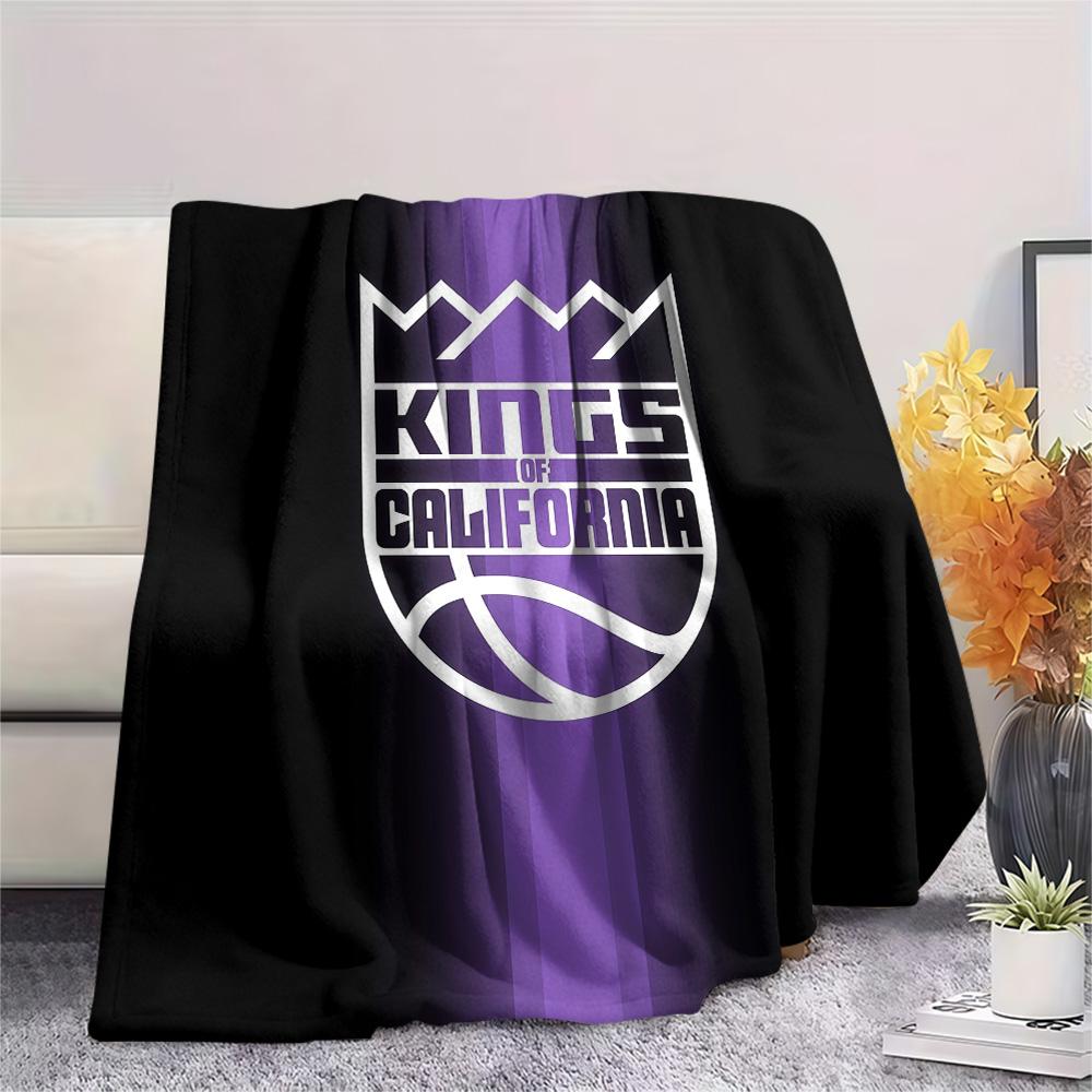 Sacramento Kings Flannel Blanket, High quality Comfortable for All Seasons, Home Decor, Warmth and Comfort