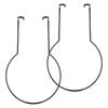 Multi-Functional Hat Coat Hanger Organizer Hat Hook Car Metal Rack Car Cowboy Hat Holder  Auto
