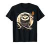 Japanese Samurai Ninja Owl Tattoo Japanese Cute Art T-Shirt