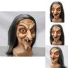 Маска ведьмы на Хэллоуин Латексная маска ужаса для костюма для украшения вечеринки