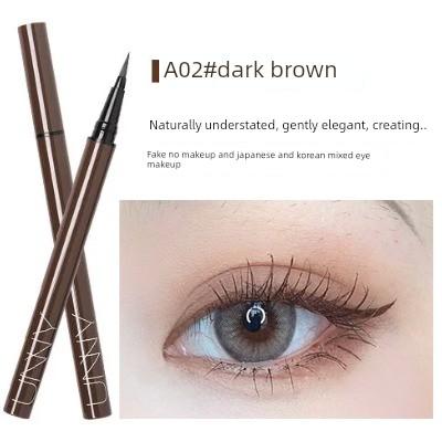 Unny Eyeliner Gel Pencil Ultra-Fine Non-Smudge Inner Eyeliner Pencil Brown Waterproof Sweat-Proof Non-Fading Long-Lasting New Version