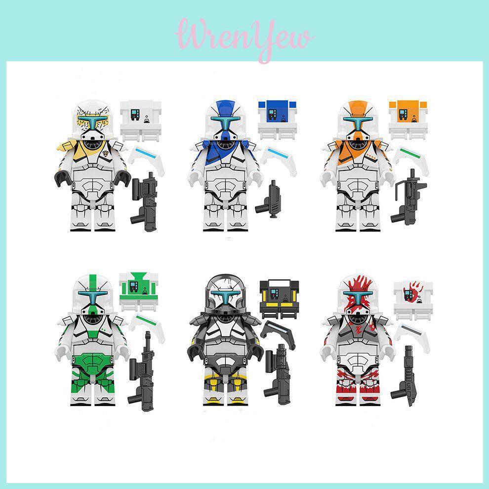Bright And Detailed Star Wars Minifigures Perfect Gift For Fans Of The Movie And Collectors!