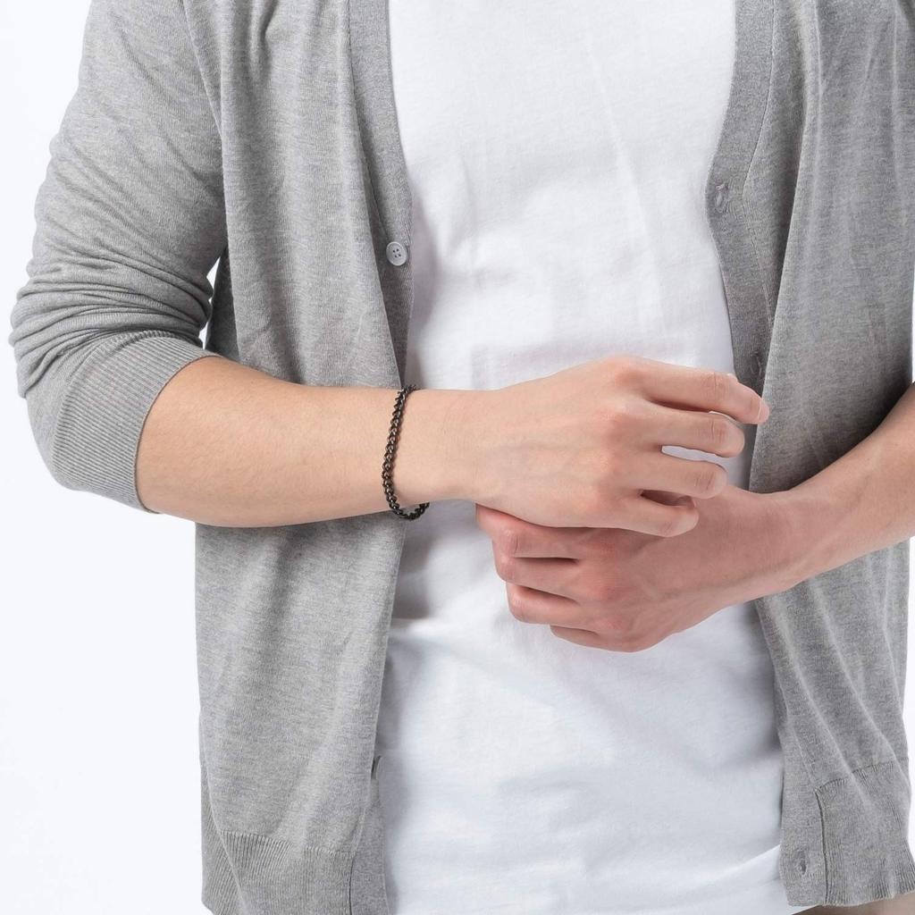 Браслет phiten браслет-цепочка из карбида титана M 17см