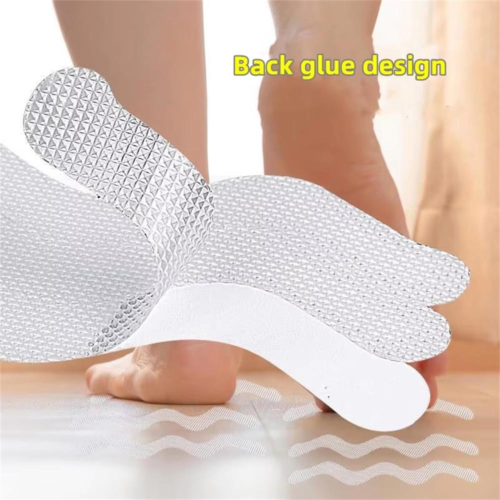24pcs Transparent Anti-Slip Stickers For Bathroom Floor And Shower - Bathtub Floor Safety Anti-Slip Strips