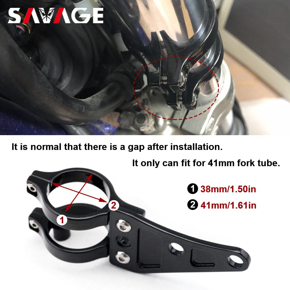 Для 41-миллиметровой вилки мотоцикла кронштейн крепления фары зажим опора фары держатель указателя поворота Chopper Cafe Racer