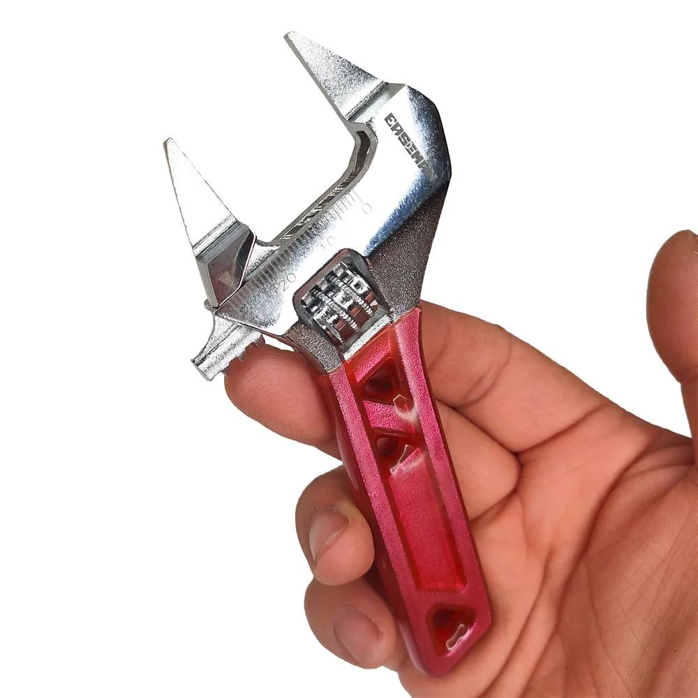 3 мм Ультратонкий Регулируемый Гаечный Ключ Сантехнические Автомобильные Инструменты для Механика Монтажника Электрика Ручные Инструменты Мини Ванная Комната Ключ 2025