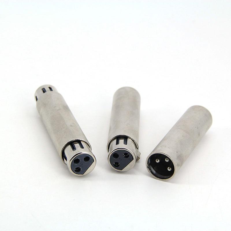 1 шт. 3-контактный XLR-штекер, гнездо для подключения аудио-микрофона, микрофонного адаптера, разъем XLR с 3-контактным штекером для гнезда XLR