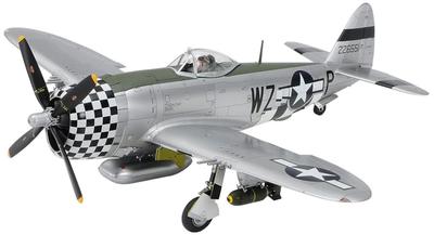 Tamiya Масштабная модель Republic Thunderbolt Bubble Top Ton Small 4WD Vehicle Set Plastic Model 25214 1/48 P-47D и 1/4