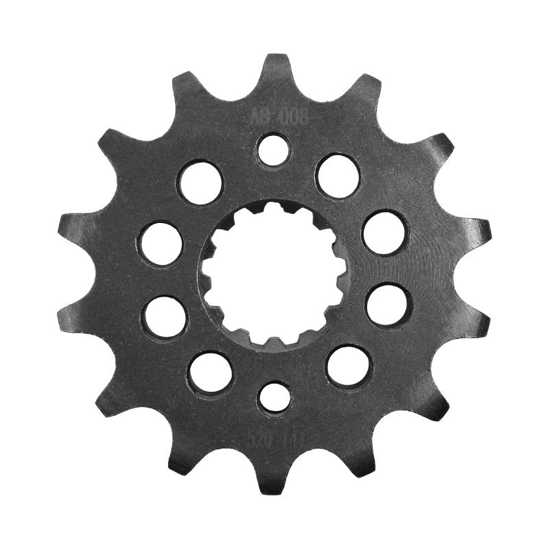 520-14/15/16/17T Front Sprocket For Suzuki GS500 H/E/F Kawasaki ZR550 KLE500/400 EL/GPZ/EX/EN/ER500/250 ZR/ZXR400 YAMAHA YZF600R