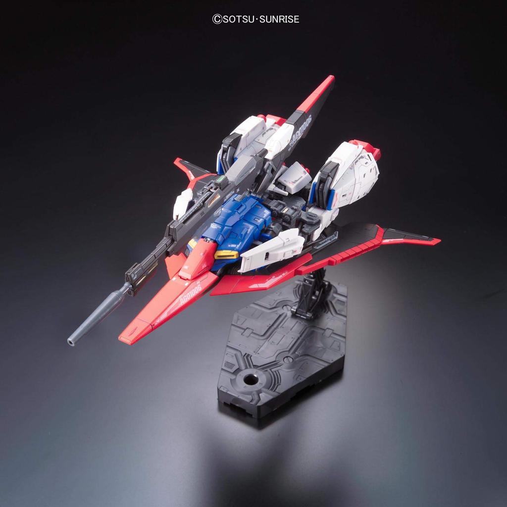 BANDAI SPIRITS RG Мобильный костюм Zeta Gundam Zeta Gundam Масштабная пластиковая модель MSZ-006 1/144 Предварительно окрашенный