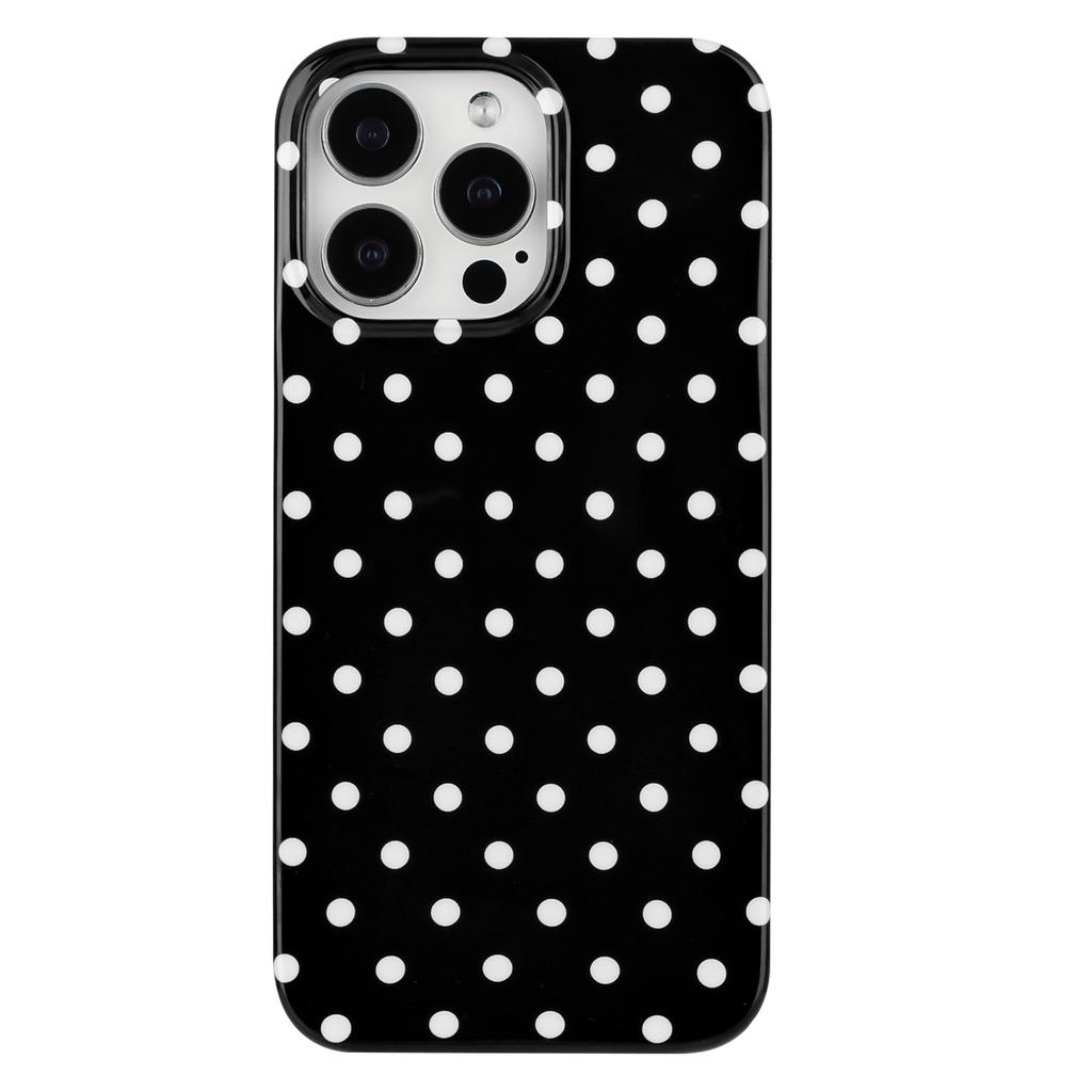 For iPhone 16 Pro Case Dot Design IMD TPU Phone Back Cover