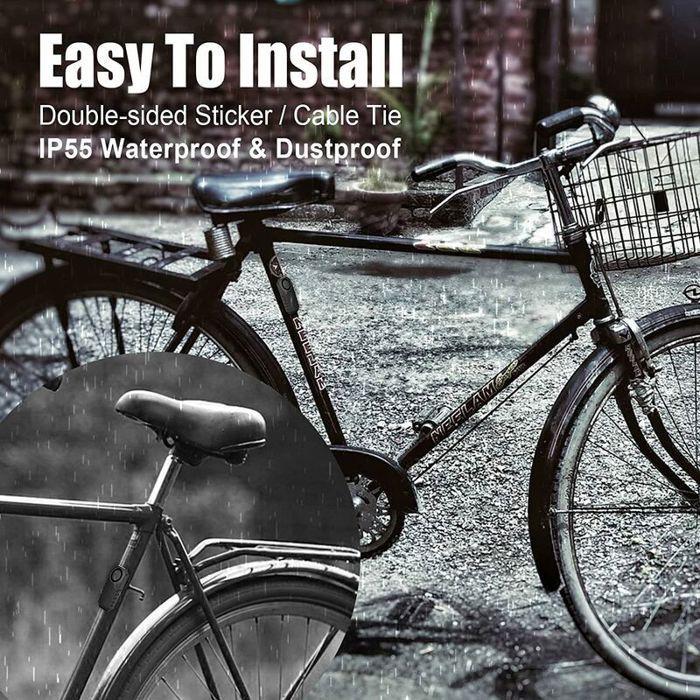 Alarme de vlo sans fil scurit anti-vol 113 dB tanche pour vlo moto voiture scooter couleurs multiples Largeight