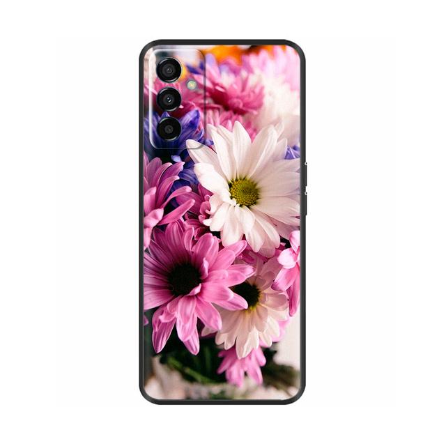 Case For Samsung F13 Case Cute Pattern Black Back Protectived Mobile Phone Cases For Samsung Galaxy F13 Sm -E135f F 13 Bumper