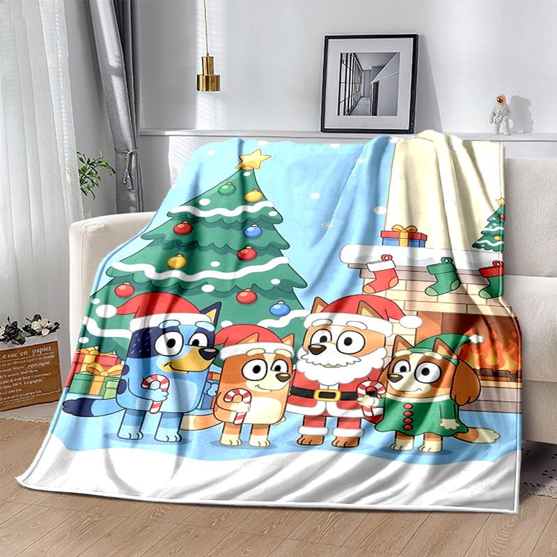 1Pc Christmas Friends Blanket Soft And Comfortable Casual Warm Camping Travel Christmas Halloween Gift M9216