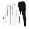 Fashion Men's Hooded Sweater + Sports Pants Autumn And Winter Casual Jogging Suit