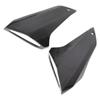Motorcycle Fuel Tank Front Panel Trim 3K Carbon Fiber Intake Pipe Protective Sticker Replacement