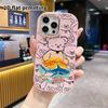 Phone case: 2D flat design suitable for iPhone 18 17 16 15 14 13 Pro protective case, couple style, vintage shark, Christmas and Halloween gifts