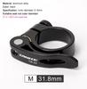 TANKE Seat Post Clamp MTB Road Bike 31.8 34.9mm Mountain Aluminum Alloy Ultralight Mountain Bicycle Seatpost Clamps Cycling Part