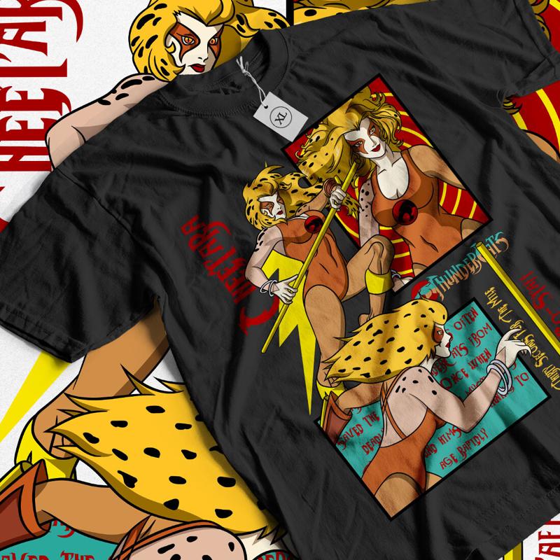 Cheetara Thundercats T Shirt Character Vintage Gift