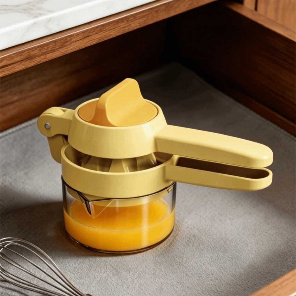 Hand-operated Rotary Orange Squeezer Labor Saving Mini Fruit Presser Portable Citrus Presser Home